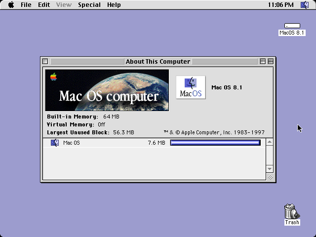 Mac OS 8 — reference photo