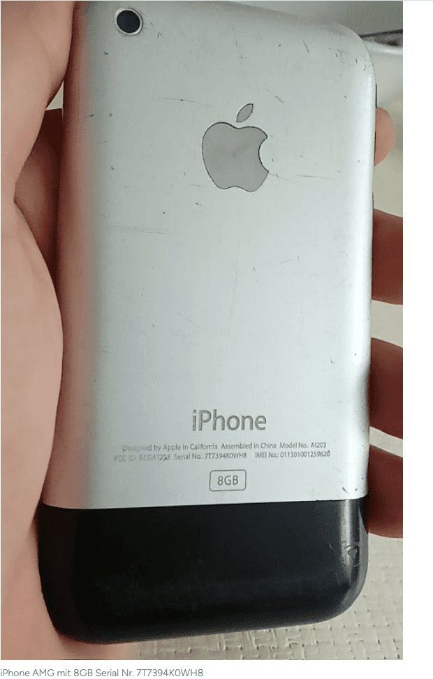 iPhone (Original) — reference photo