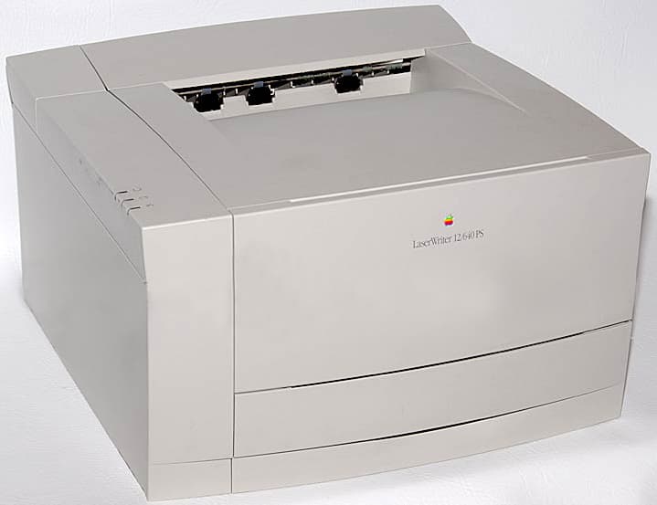 LaserWriter 12/640 PS — reference photo