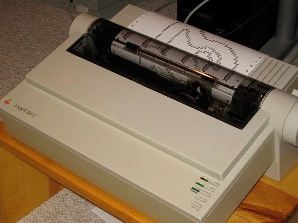 ImageWriter II — reference photo