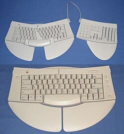 Apple Adjustable Keyboard — reference photo