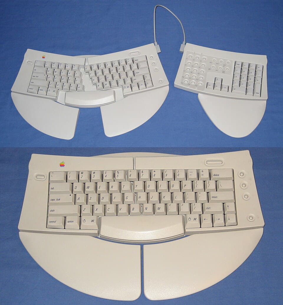 Apple Adjustable Keyboard — reference photo