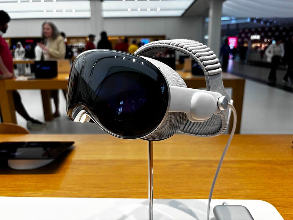 Apple Vision Pro (M5, 2025) — reference photo