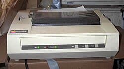 Apple Dot Matrix Printer — reference photo
