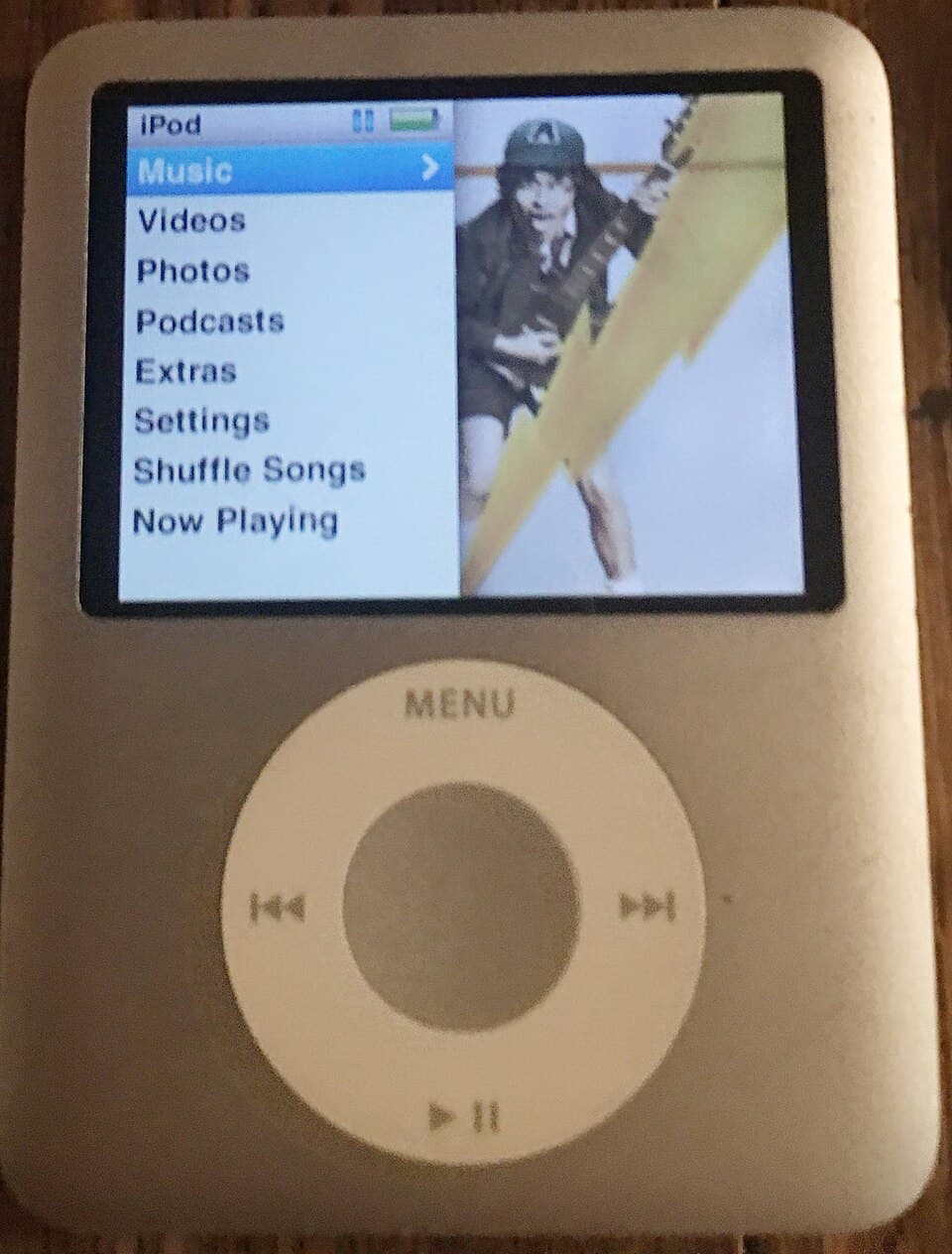 iPod Nano (3rd gen, fatty) — reference photo