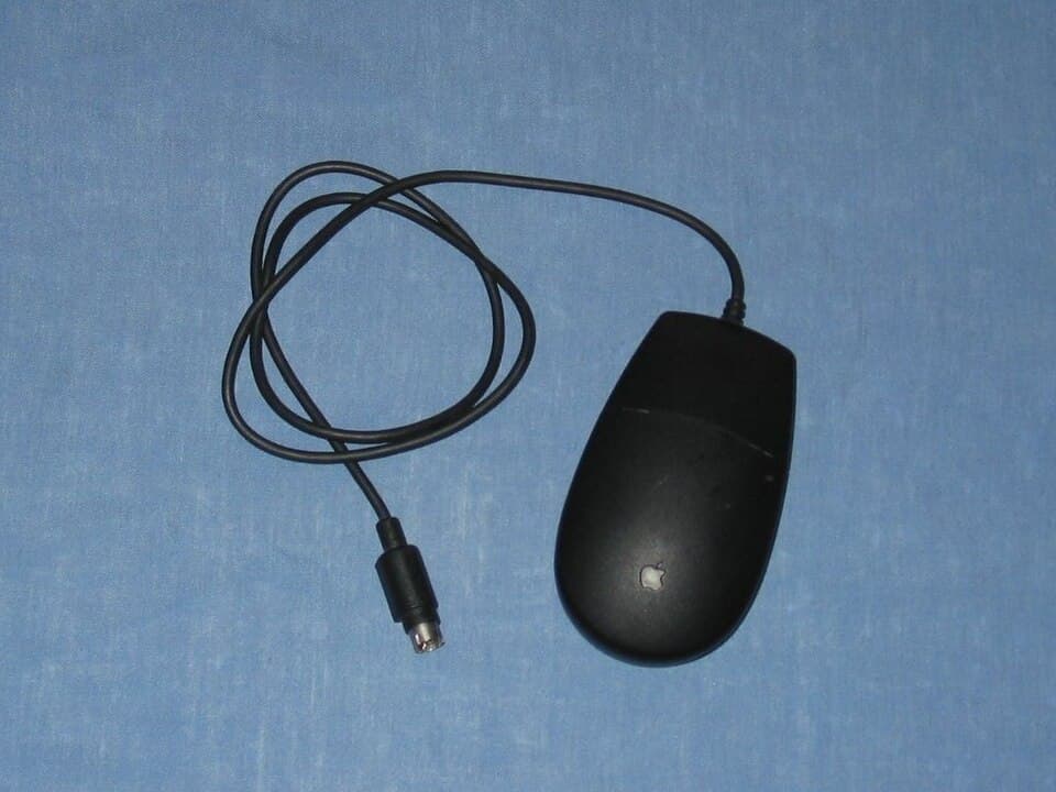 Apple Desktop Bus Mouse — reference photo