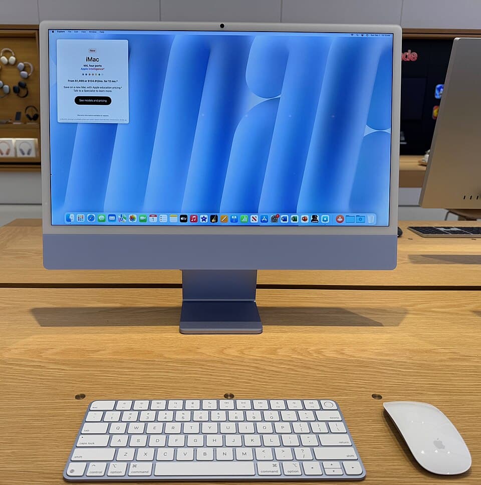iMac (M4, 2024) — reference photo
