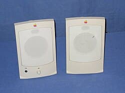 AppleDesign Powered Speakers II — reference photo