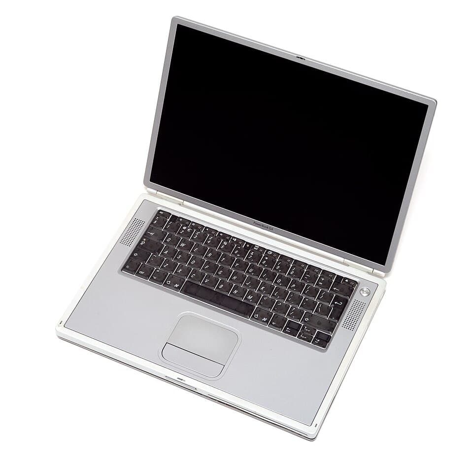 PowerBook G4 Titanium (1 GHz, 2003) — reference photo