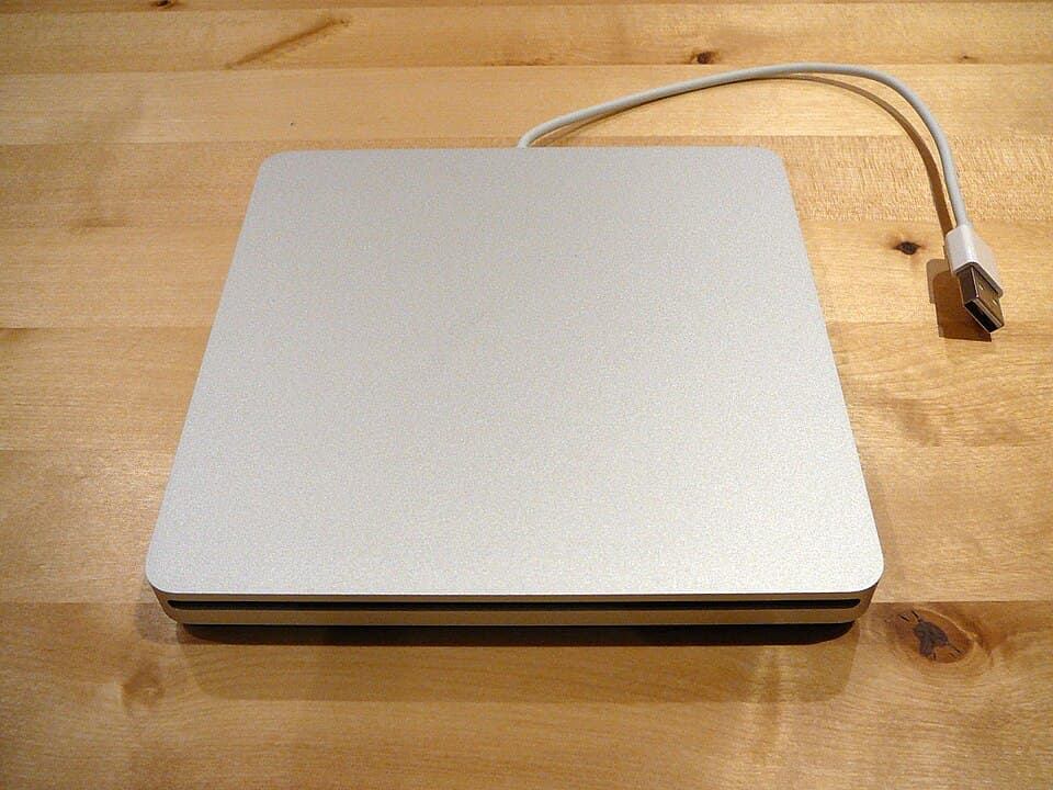 MacBook Air SuperDrive — reference photo